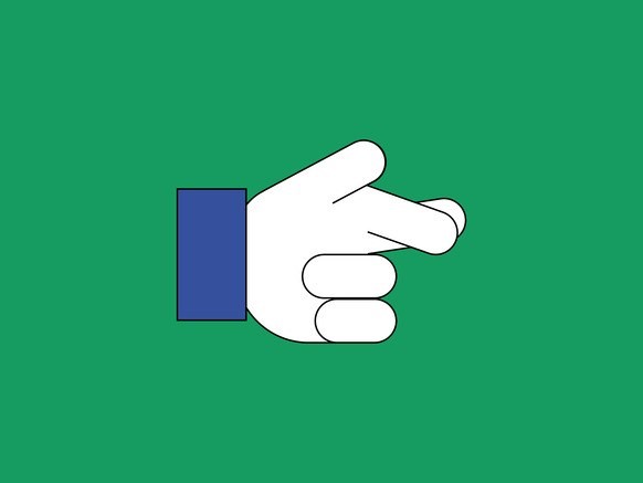 facebook fingers crossed