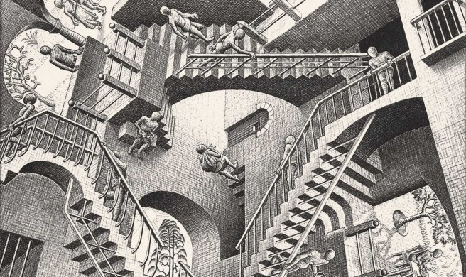 MC Escher stairs