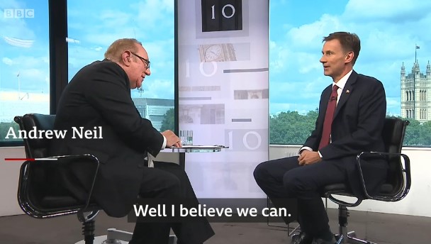 Andrew Neil Jeremy Hunt